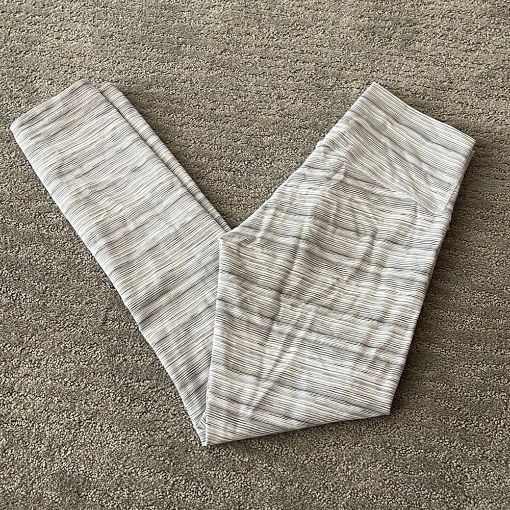 White And Gray Stripe Wunder Under - image 1